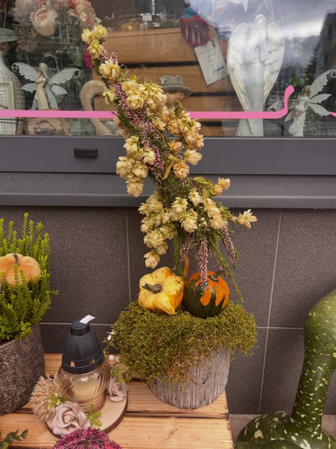 Podzimní stromek. 🌲🌺 Moje ruční výroba.